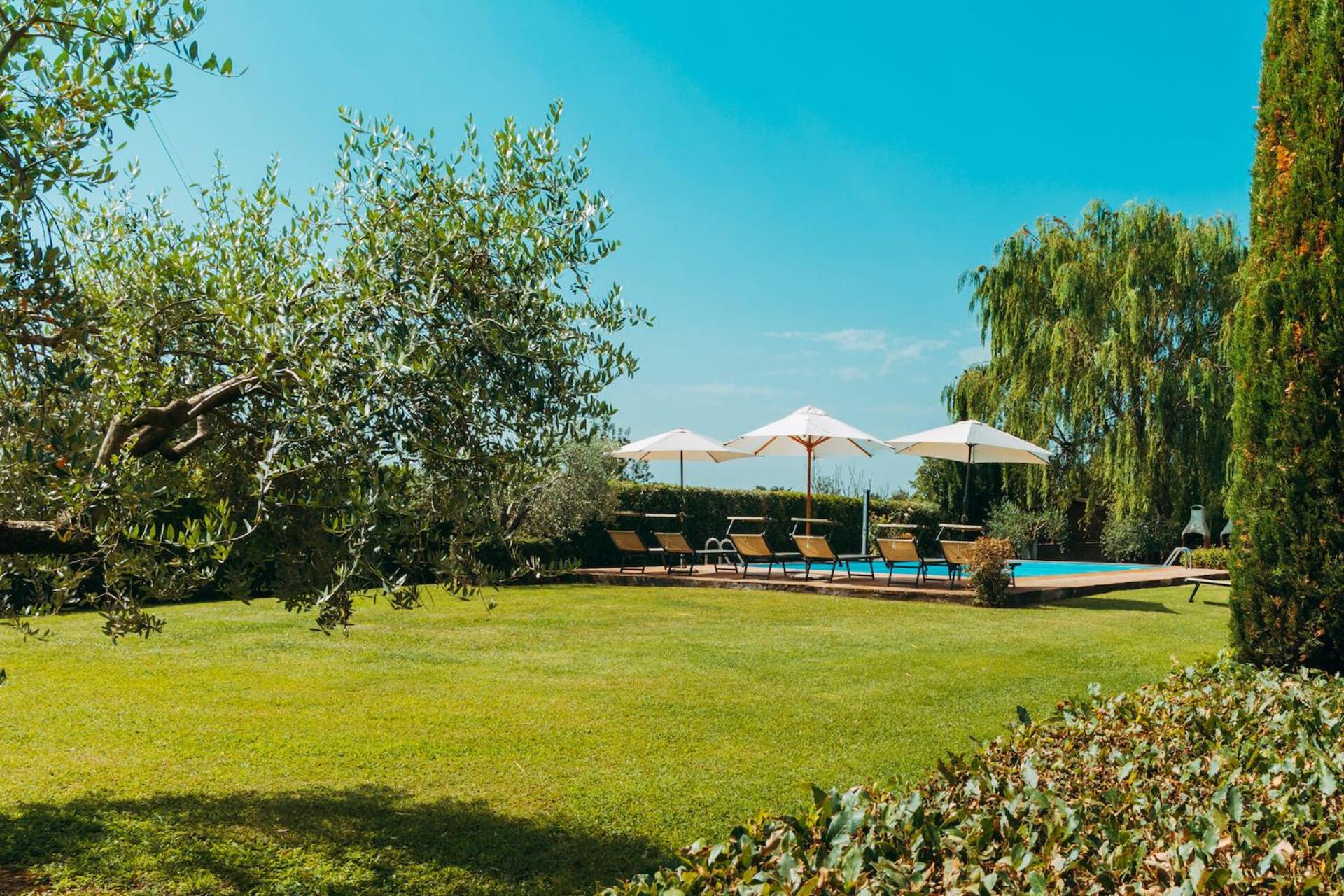 Agriturismo Il Borgo Cortona Luaran gambar
