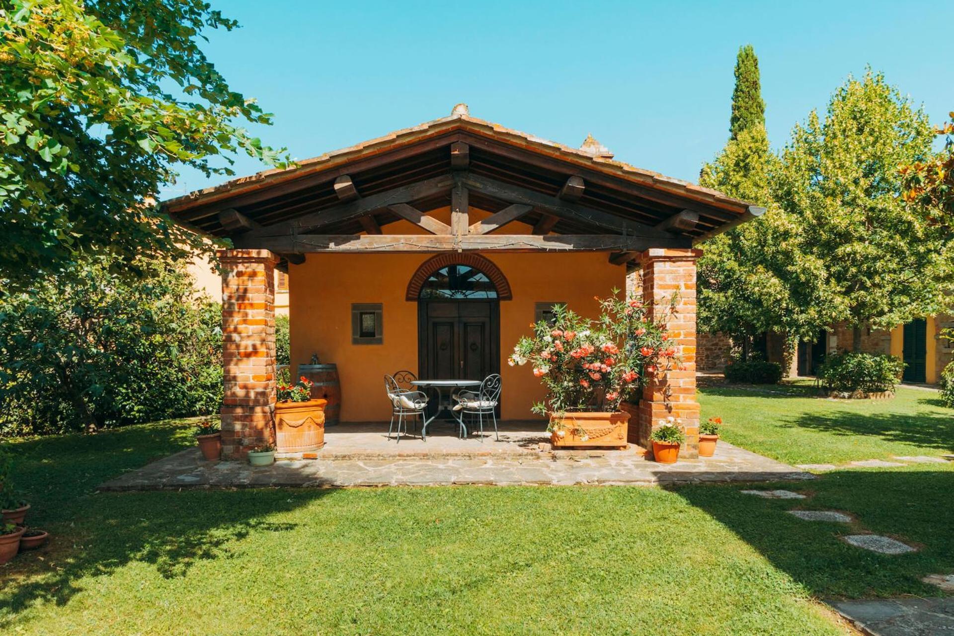 Agriturismo Il Borgo Cortona Luaran gambar