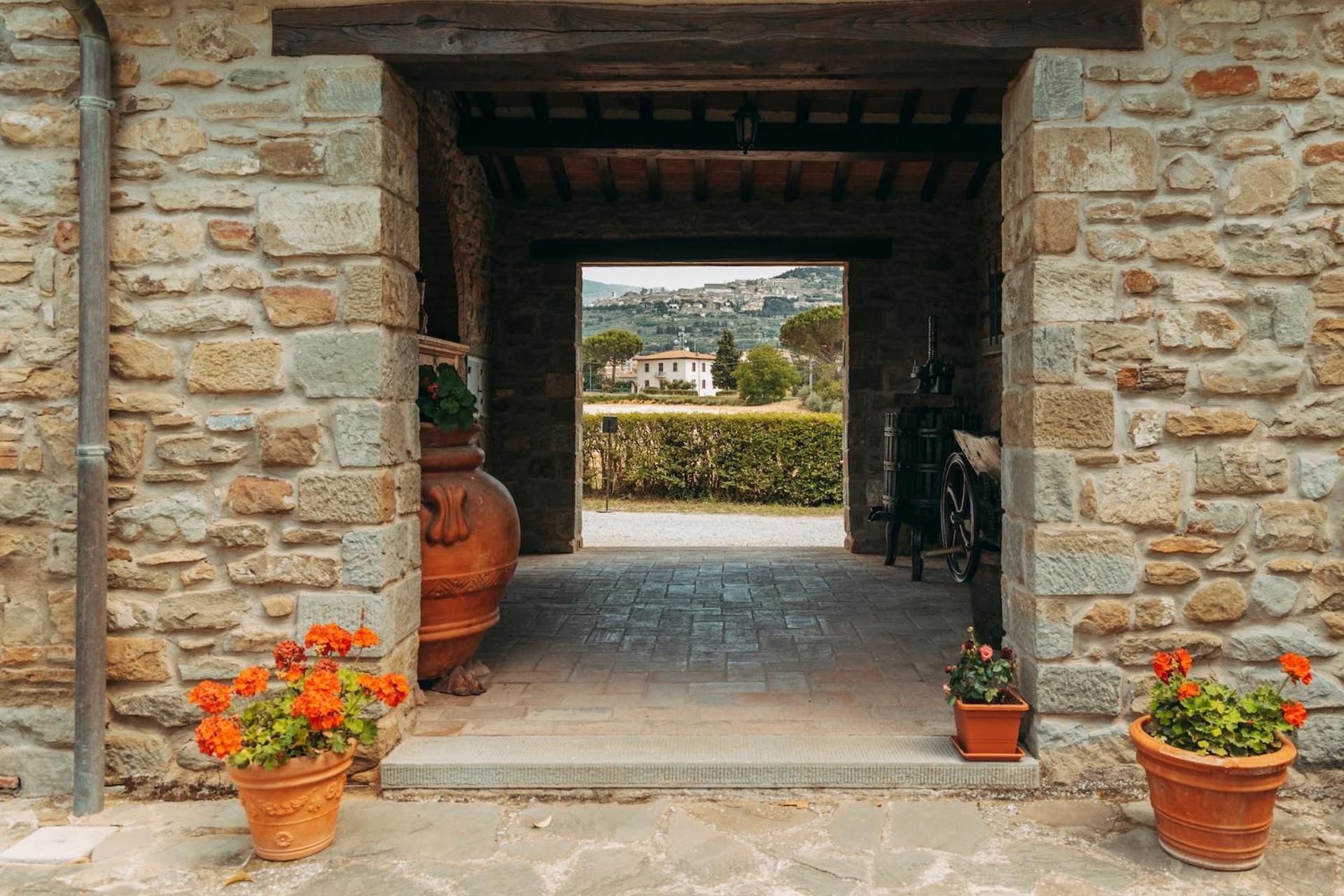 Agriturismo Il Borgo Cortona Luaran gambar