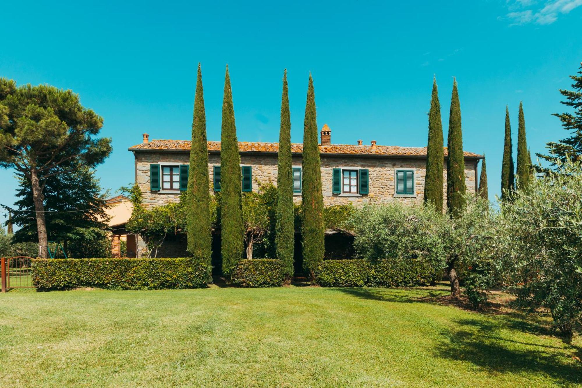 Agriturismo Il Borgo Cortona Luaran gambar